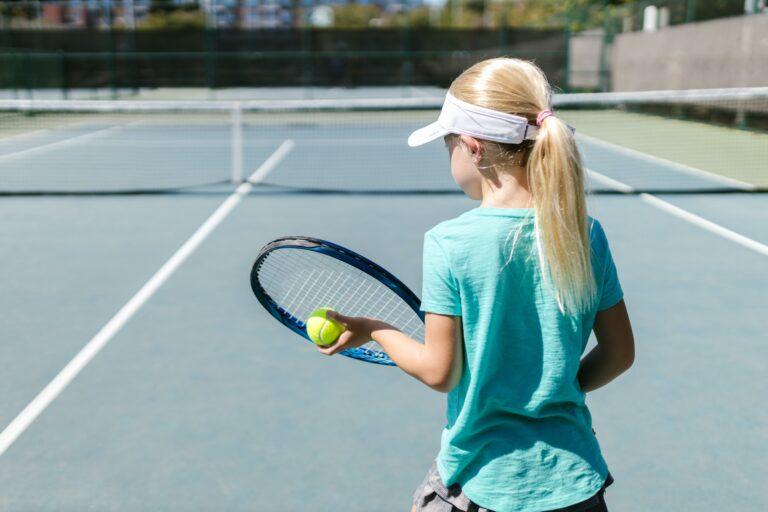 Photo by RODNAE Productions from Pexels: https://www.pexels.com/photo/girl-playing-tennis-8223959/